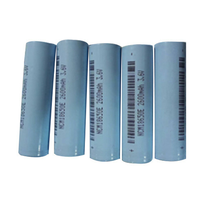 A Sınıfı 3C UN38.3 18650 Pil Hücresi 18650 3.7 V 2600mah Pil