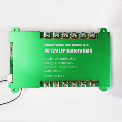 Ortak Bağlantı Noktası 4s 12v 350a 300a Lifepo4 Pil BMS, Seri Olarak 40v'a Dayanır