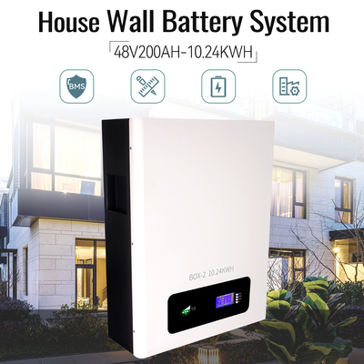 10kwh 48V 200Ah 51.2v LiFePO4 Lityum Pil Paketi Duvara Monte Tip