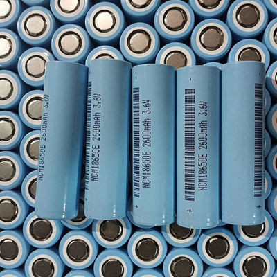 A Sınıfı 3C UN38.3 18650 Pil Hücresi 18650 3.7 V 2600mah Pil