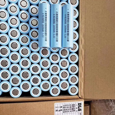 A Sınıfı 3C UN38.3 18650 Pil Hücresi 18650 3.7 V 2600mah Pil