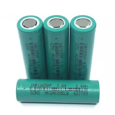 Elektrikli Araç Elektrikli El Aletleri için 2600MAh NCM 3.7 Volt 3C 18650 Pil Hücresi