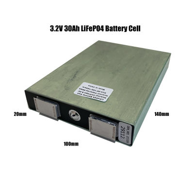 MSDS 3.2 V 30AH LiFePO4 Lityum Pil Paketi Güneş Enerjisi Depolama için EV Pil