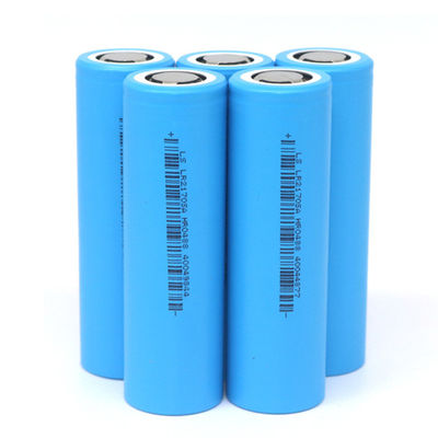LS 21700 A GRADE Pil Güçlü Güç 4000mah 3C 5C Li İyon Pil Hücresi 1000 Kez