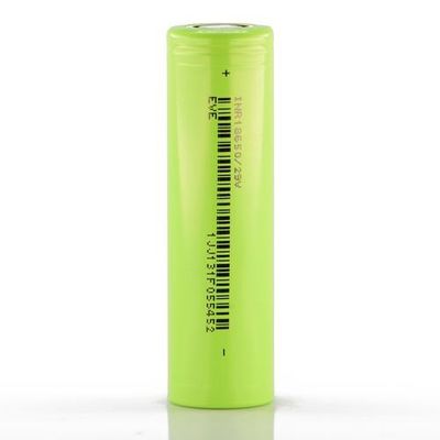 18650 Pil Hücresi 2900mAh 3.7V NCM EVE Lityum İyon Hücreleri Ebike İçin Açık yeşil